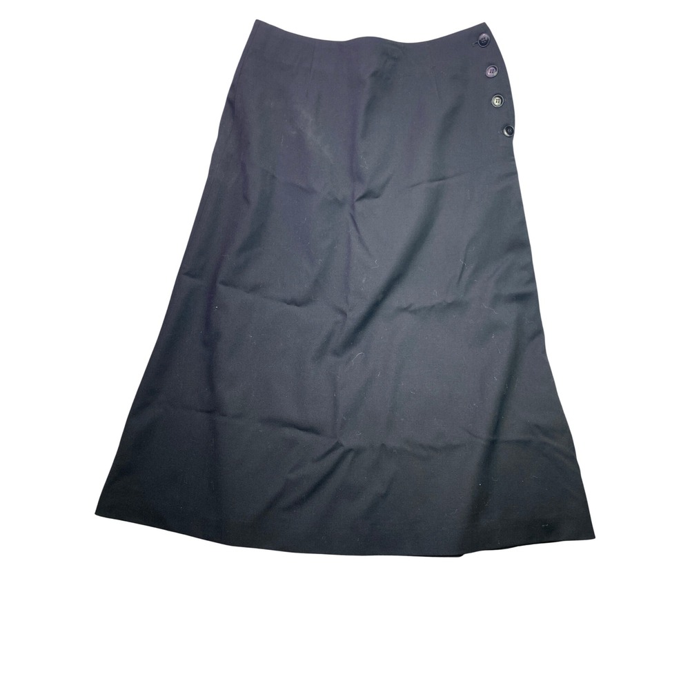 Vintage Alex Skirt Womens 10 Pure Wool A-Line Midi Lined Career Office Lifestyle